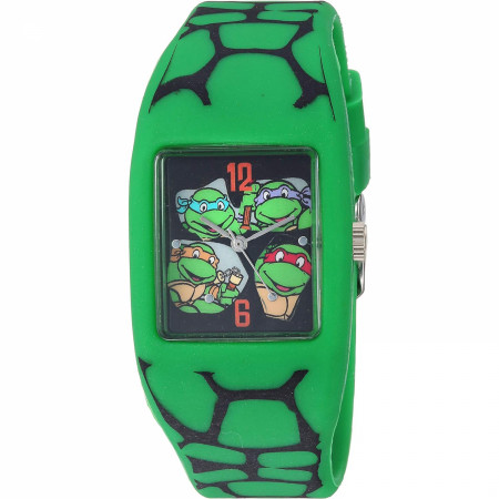 Teenage Mutant Ninja Turtles Shell Pattern Kid's LCD Watch